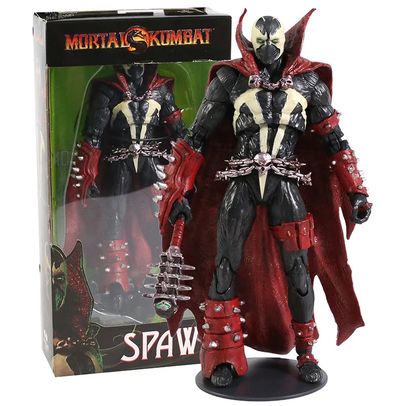 Mortal Kombat 7 inch Spawn with Sword Action Figure PVC Toy Model Doll Collection Gift