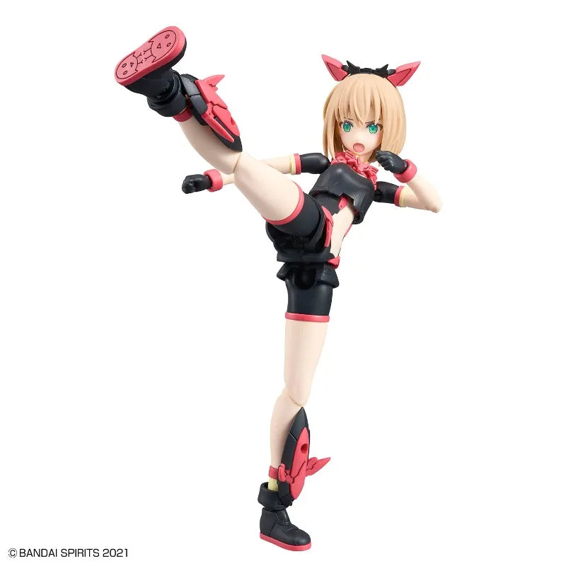 Bandai Genuine 30MS TIASHA (DAHLIA WEAR)[COLOR B] Anime Action Figure Collectible Assembly Model Toys Ornaments Gift Children