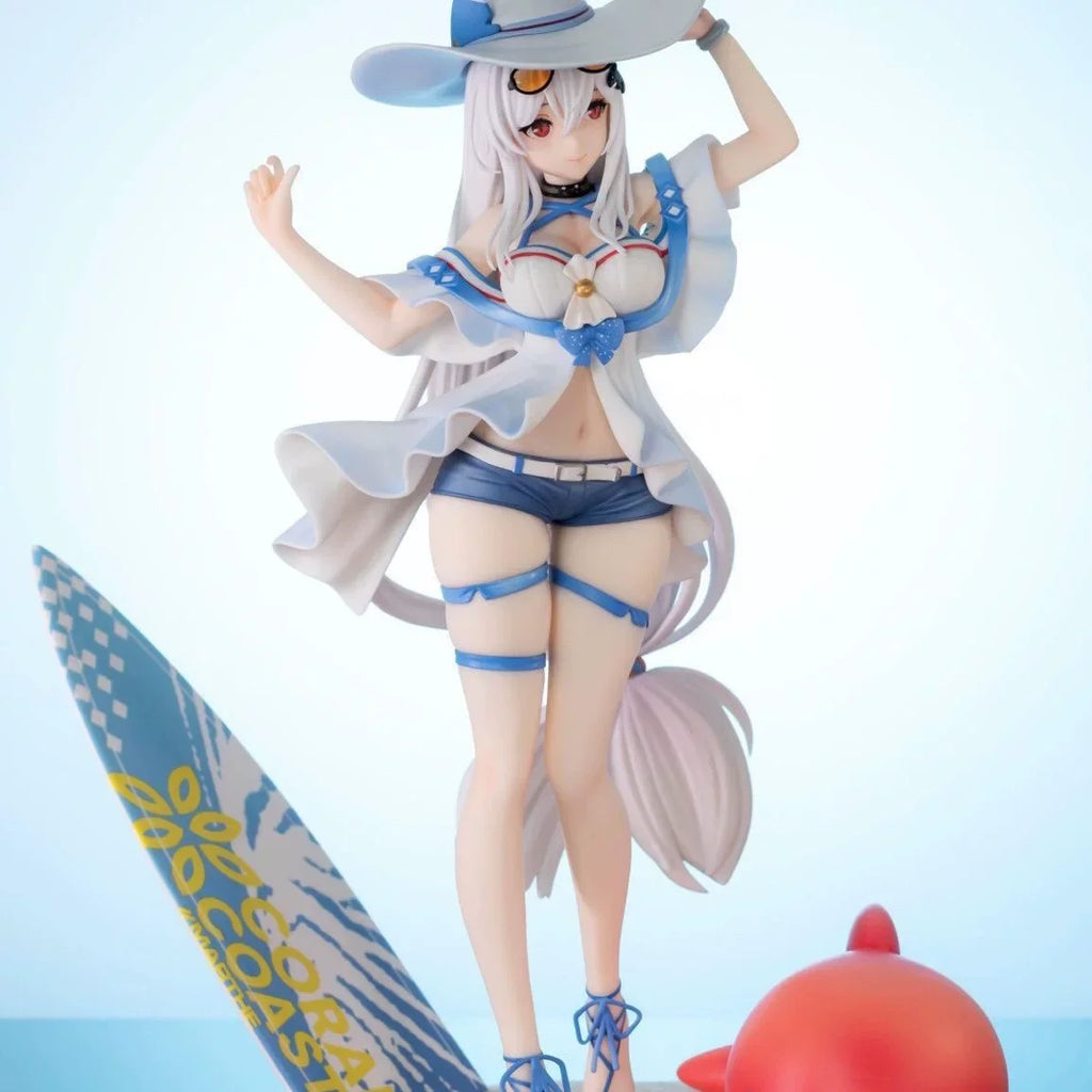 Arknights Skadi Game Character Swimsuit Beach Summer Ver Pvc Anime Figure Collectible Desktop Display Decor Model