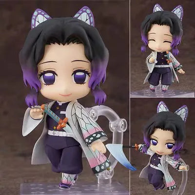 Demon Slayer Anime Series Action Figures Set - Tanjirou Nezuko Zenitsu Inosuke And Kyoujurou Collectible Dolls Gift