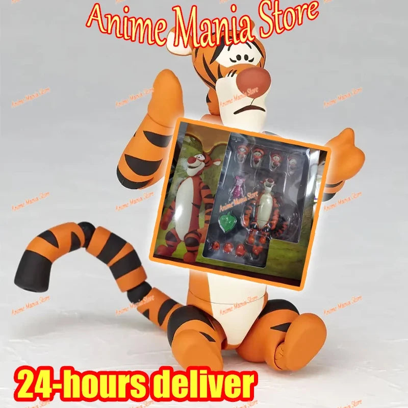 2025 New KAIYODO The New Adventures of Winnie The Pooh Figure Tigger Anime Figure Collectible Action Figure Model Toys Gifts
