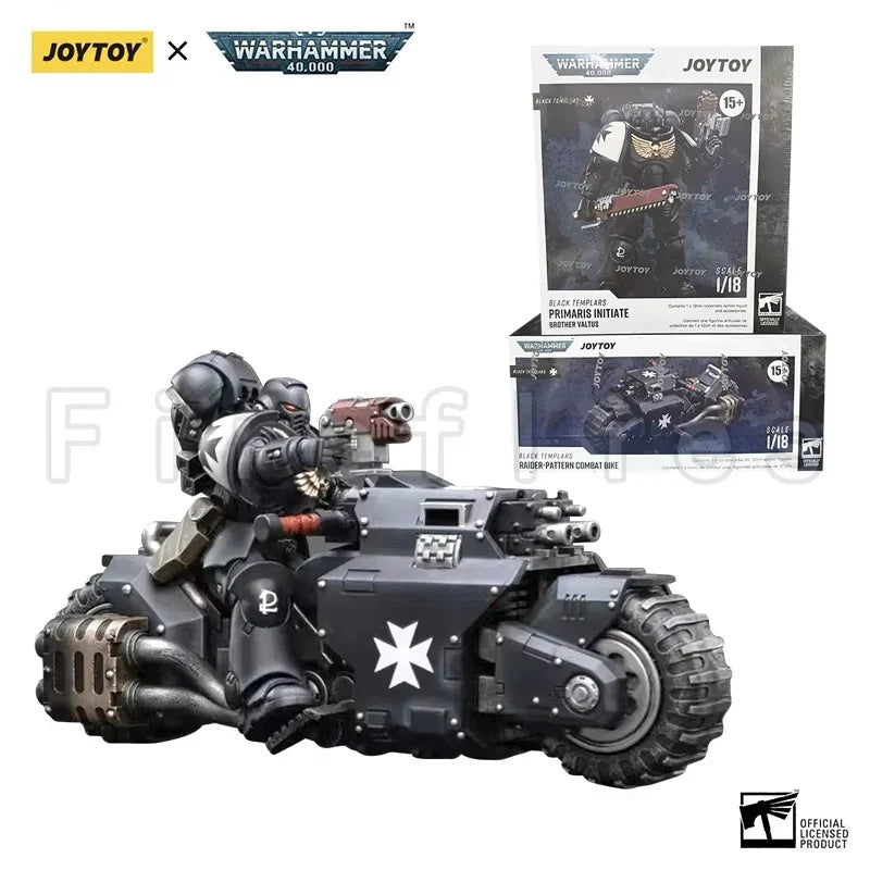 1/18 JOYTOY Action Figure 40K Black Templar Figures And Mecha Anime Collection Model Toy