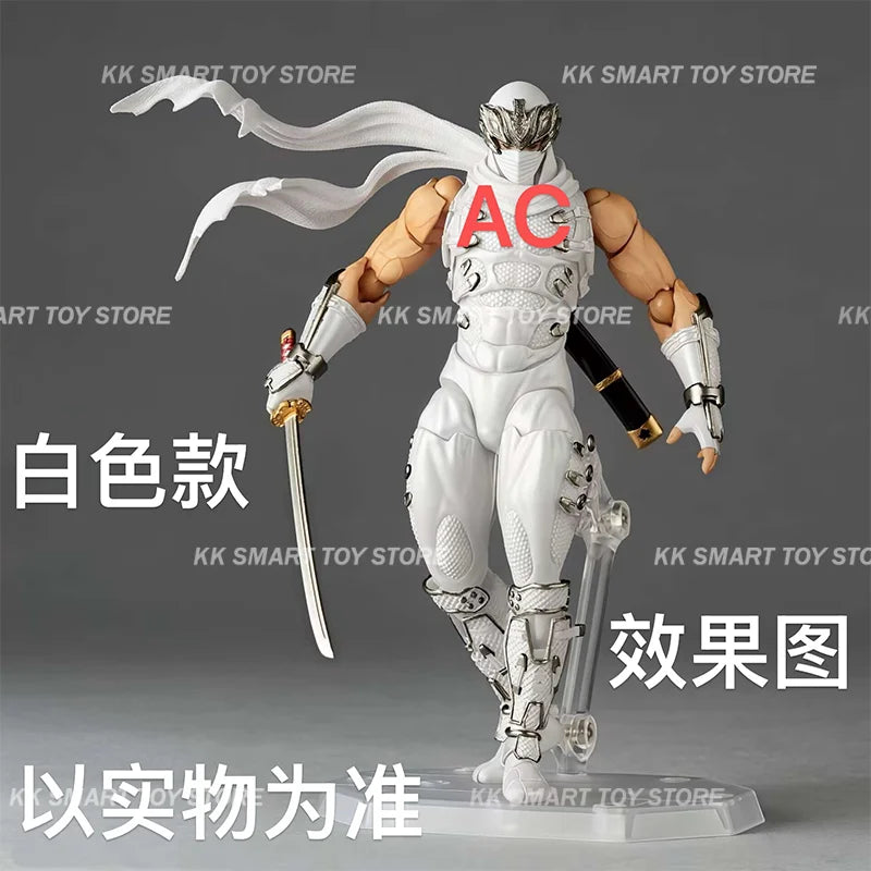 New AC Factory Ryu Hayabusa Kaiyodo Revoltech Amazing Yamaguchi Ninja Gaiden Ryu Hayabusa Action Figure Ko Models Custom toys