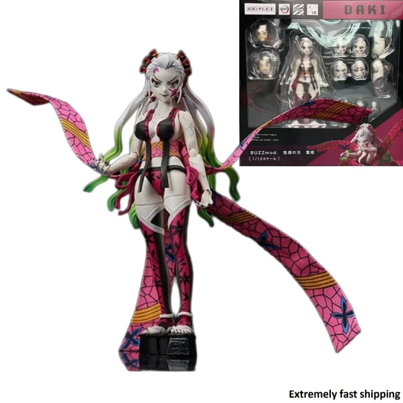 In Stock Original Genuine Anime Demon Slayer BUZZmod Daki Action Figures Toy Gift Collection Hobbies