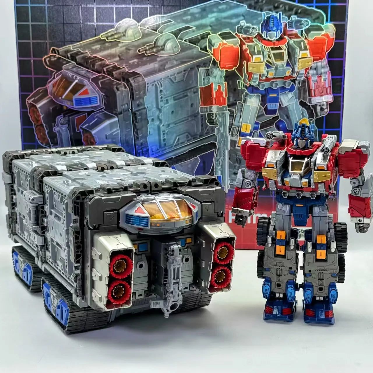 In Stock POP-01 Transformation Diaclone Color 18cm POP01 KO DA-65 Original O.P Commander Assembly Action Figure Toys Gift