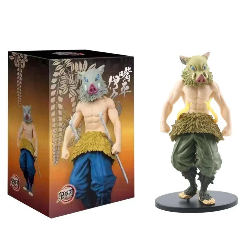 Anime Demon Slayer Action Figures Tanjirou Tomioka GiyuuZenitsu Kochou Nezuko Anime Figure Collect Kid Doll Toys for Children ﻿
