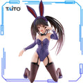In Stock Taito Original Genuine Anime Date A Live IV Tokisaki Kurumi Desktop Cute Figure Bunny Ver Renewal 13cm Model Toy Figure