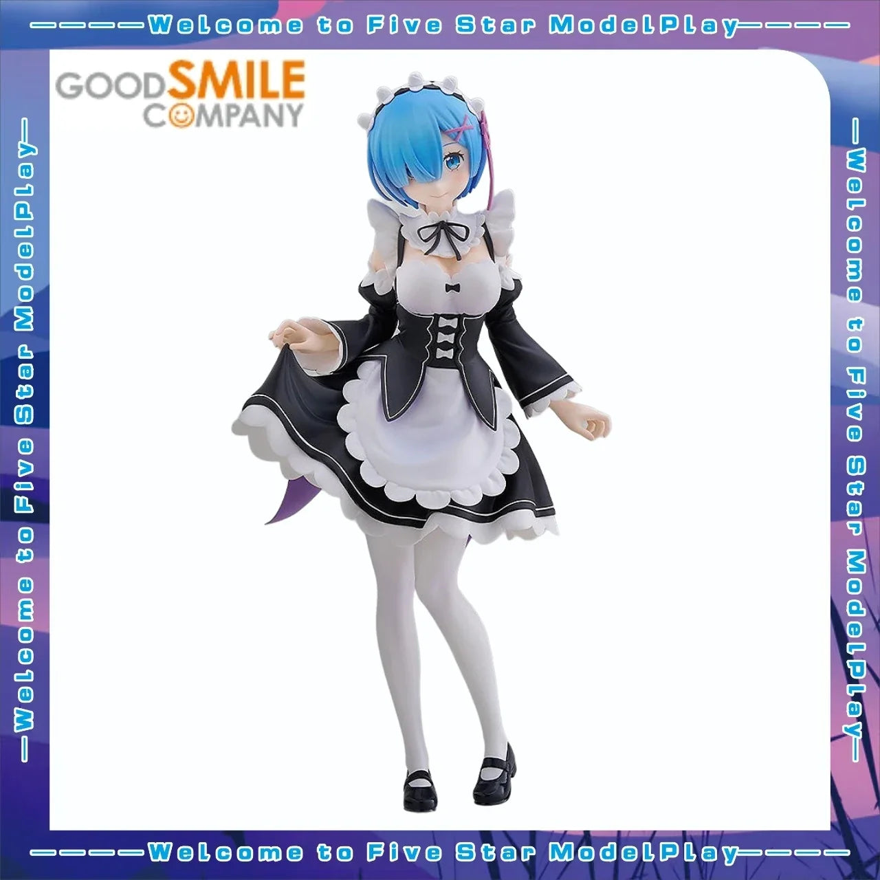 In Stock Original GSC POP UP PARADE Re: ZERO - Starting Life in Another World - REM Figures Anime Models Toys Gifts