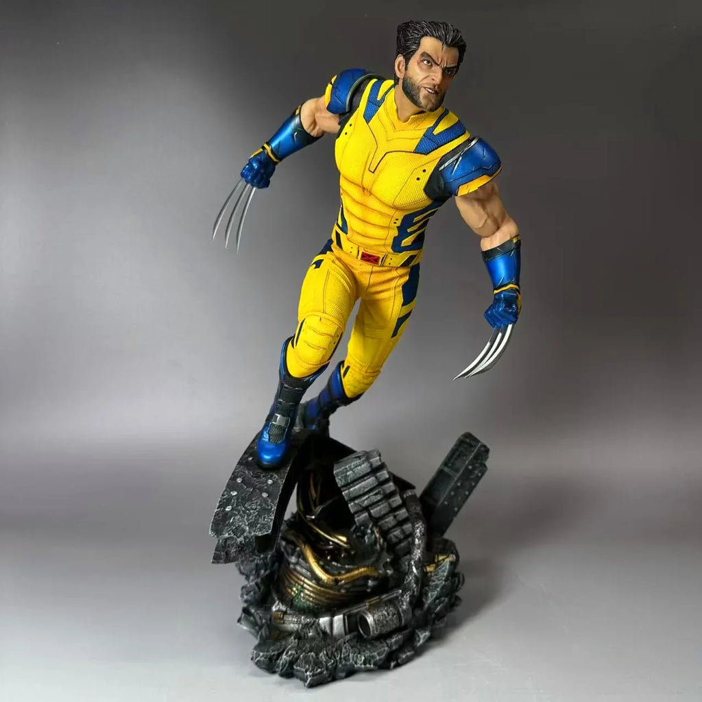 52cm Brand New The Avengers Movie Figure Wolverine Peripheral Resin Model Statue Desktop Decorate Ornaments Birthday Gifts Toys