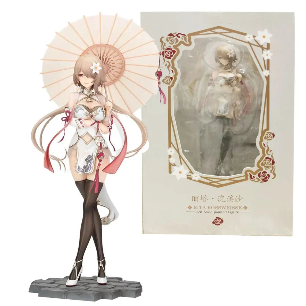 30CM Anime Game Honkai Impact 3 Figure Rita Rossweisse Stand Animation Model Toys Gifts Collection Decoration Ornaments PVC