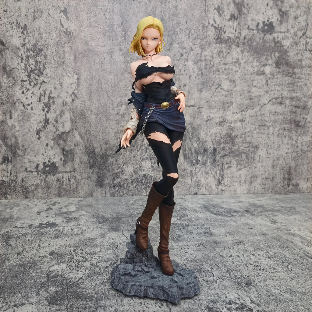 Dragon Ball 30cm Anime Figure Sexy Android 18 Pvc Action Figurine Model Statue Toys Statue Doll Collection Decoration Toys Gift