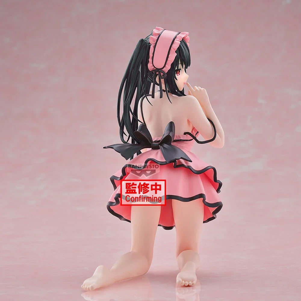 100% Original Bandai Spirits Banpresto PenLife! Date A Live Tokisaki Kurumi Anime Figure Model Decoration Garage Kit Collection