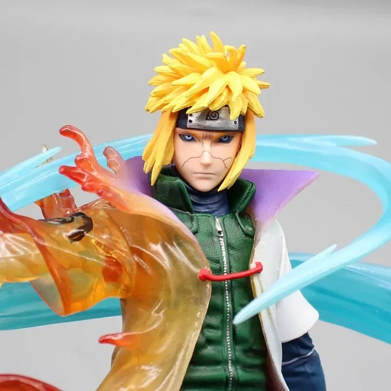 Anime Action Figure Naruto Figure Namikaze Minato Figures Gk Figurine Rasengan Decoration Collectible Pvc Model Kids Toys Gift
