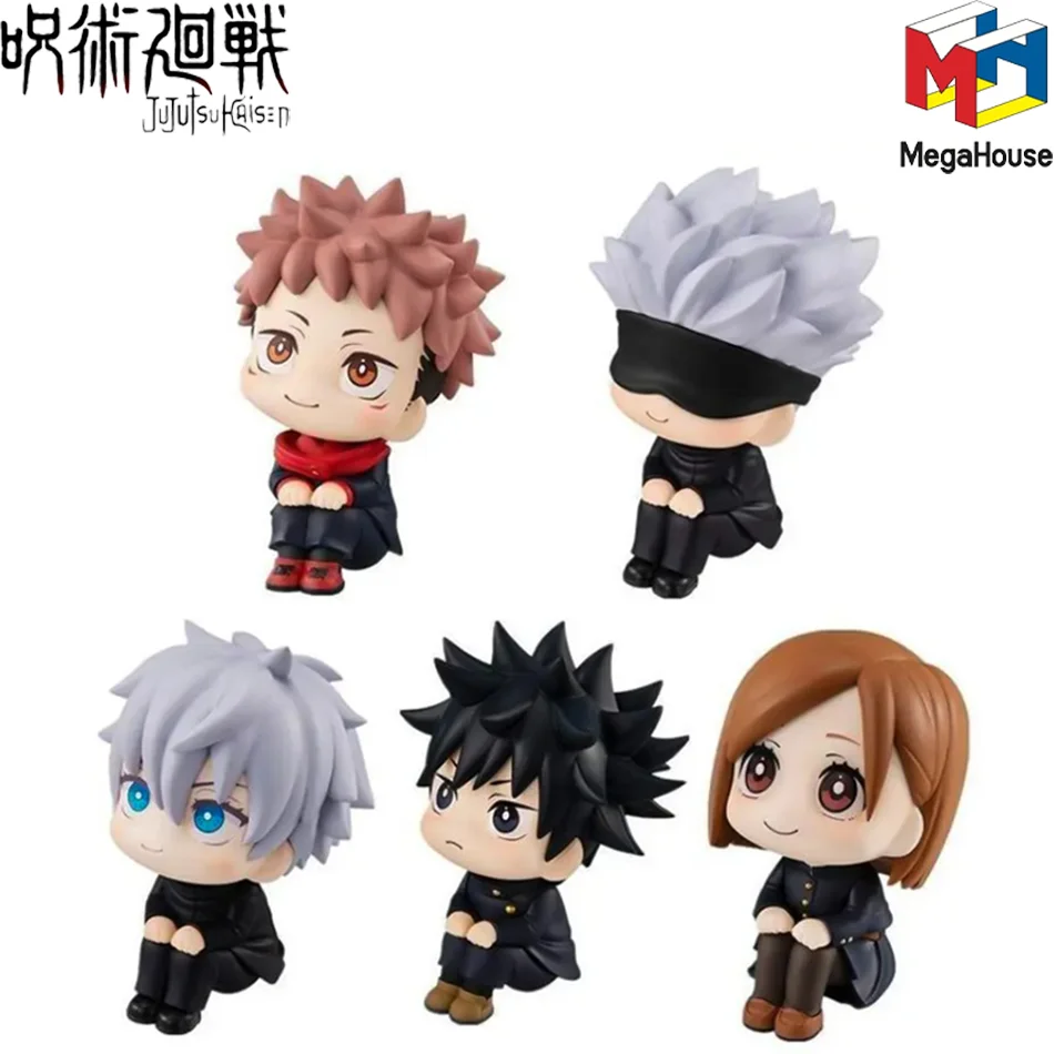 Jujutsu Kaisen Anime Figures Geto Suguru Gojo Satoru Doll Fushiguro Toji Okkotsu Yuta Inumaki Toge Q Version Toy Collection Gift