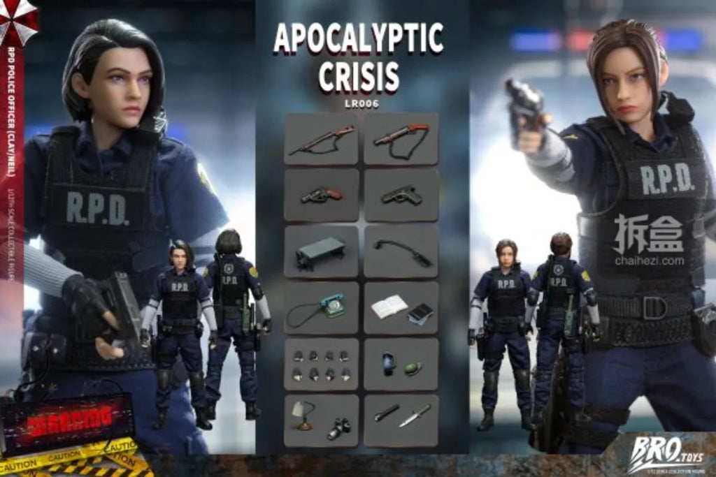 BROTOYS Original The Apocalypse Crisis Officer Suit Kleiner 1:12 Ratio Action Figure Joint Mobility Flexible Model Toys Gifts