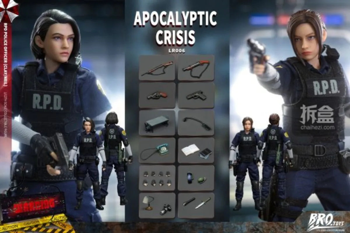 BROTOYS Original The Apocalypse Crisis Officer Suit Kleiner 1:12 Ratio Action Figure Joint Mobility Flexible Model Toys Gifts