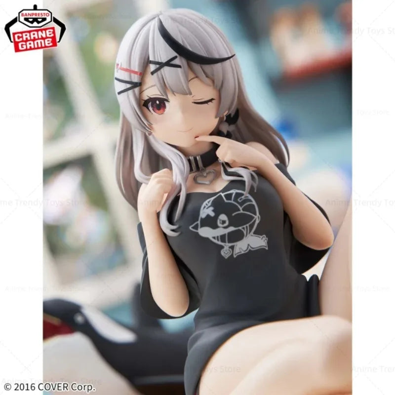 In Stock BANPRESTO Original Relax time hololive IF Sakamata Chloe Figure Anime Model Genuine Box Toy Figurine Gift WY