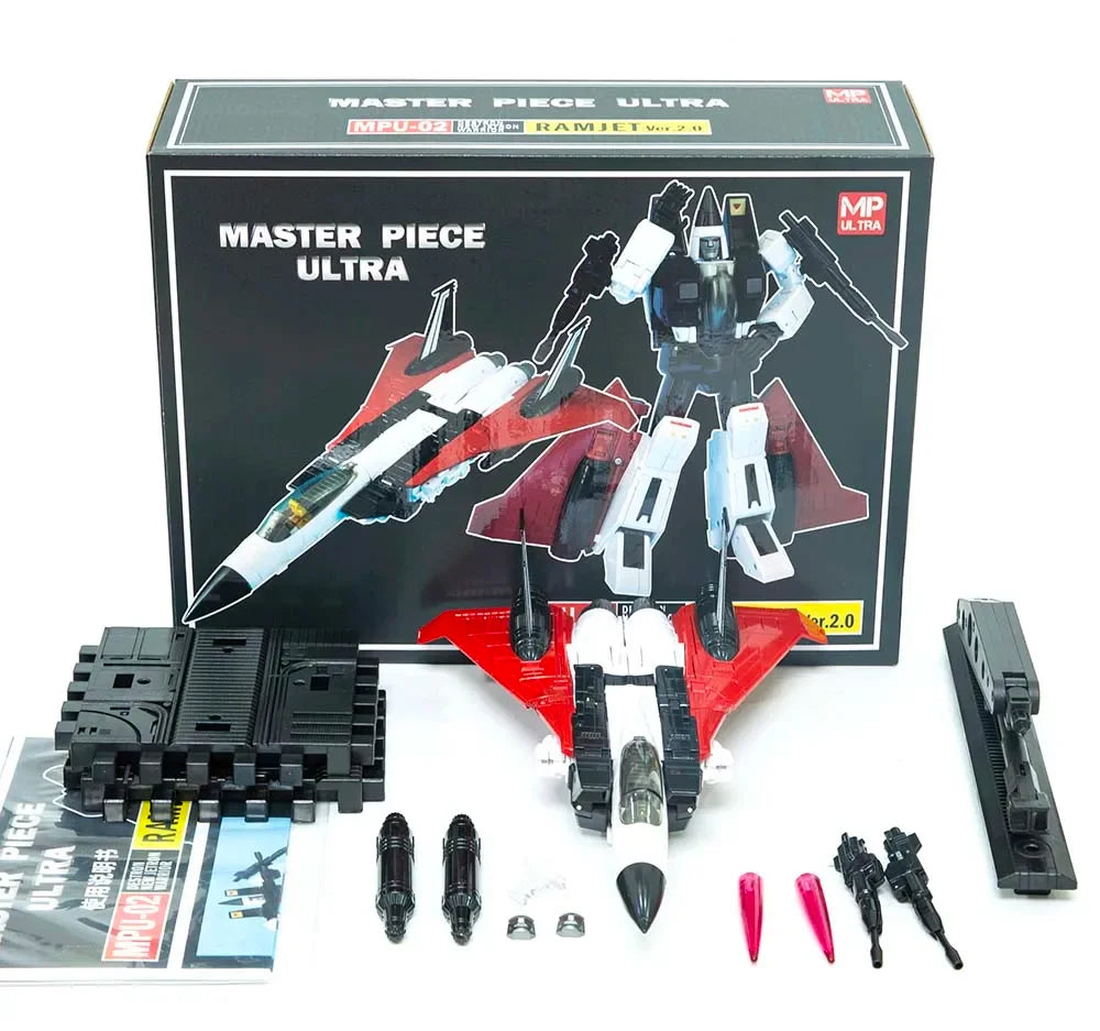 MPU-02 MPU02 Ramjet Warrior MP2.0 Ver Jet Fighter Actionfigur Sammelbare Verwandlungsspielzeuge