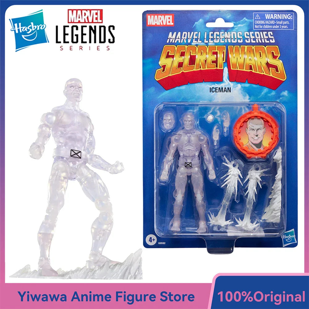 [Auf Lager] Hasbro Marvel Legends Serie Secret Wars Ice Man 6-Zoll-Sammel-Anime-Actionfigur Modellspielzeug Geschenke