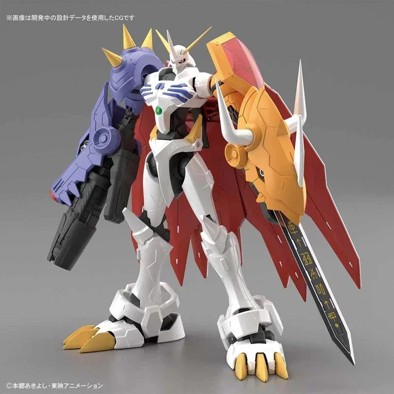 Gundam Bandai FRS DIGIMON ADVENTURE Digital Monster OMEGAMON Toy Figures Model Kit Toy Assembly Action Mech Original Product