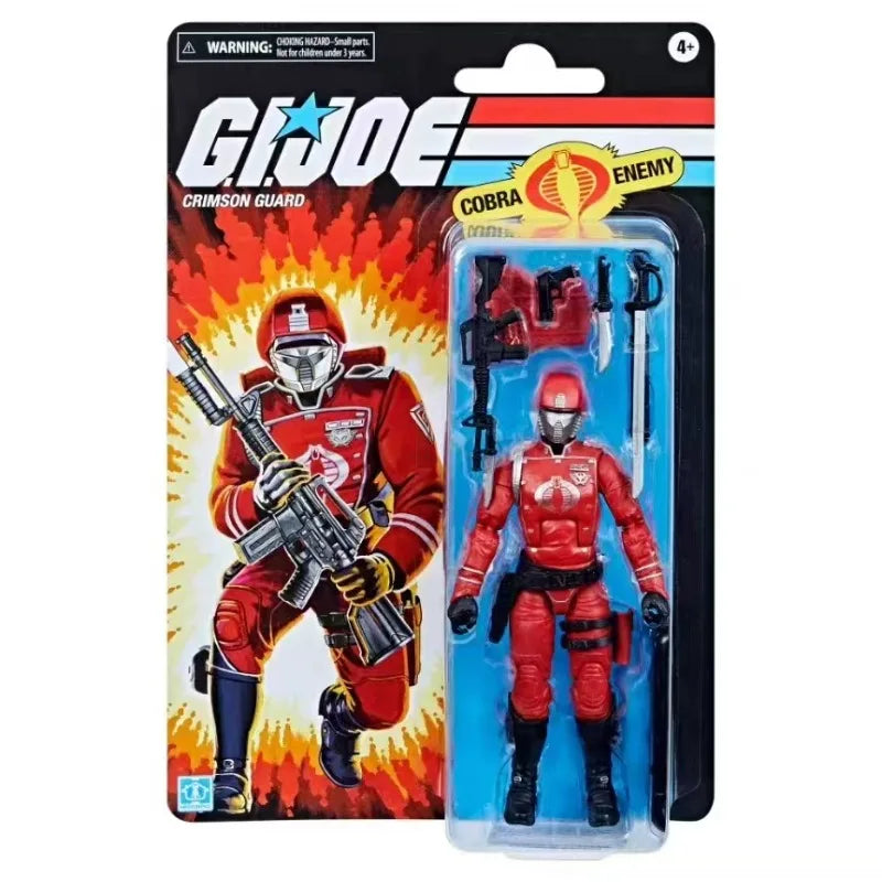 Original Hasbro G.I. Joe Classified Series Retro Cardback Crimson Guard Actionfigur Spielzeug Sammlung Modell