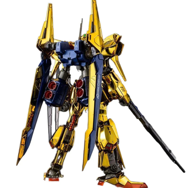 Bandai Original MODEL KIT GUNDAM MG HYAKU - SHIKI RAISE CAIN 1/100 Anime Action Figure Assembly Model Toys  Model Gifts for Boys
