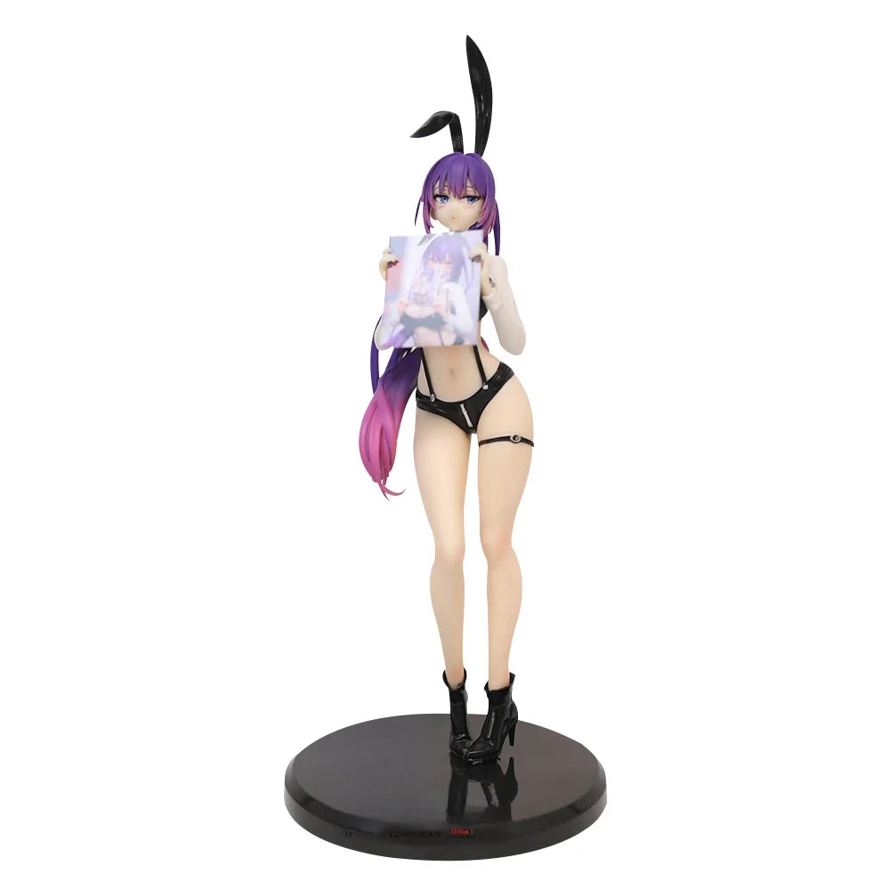 Trendy Desktop Decoration UNA Rabbit Girl Model Collectible PVC Toy Gift Anime Figure 8+ Years Old Fans Collectibles