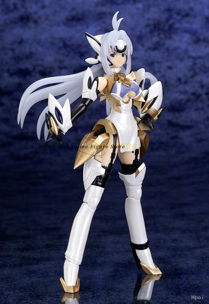 In Stock Original KOTOBUKIYA Xenosaga III KOS-MOS Ver.4 [Extra Coating Edition] 16cm Anime Cartoon Movable Assembled Figure Toy