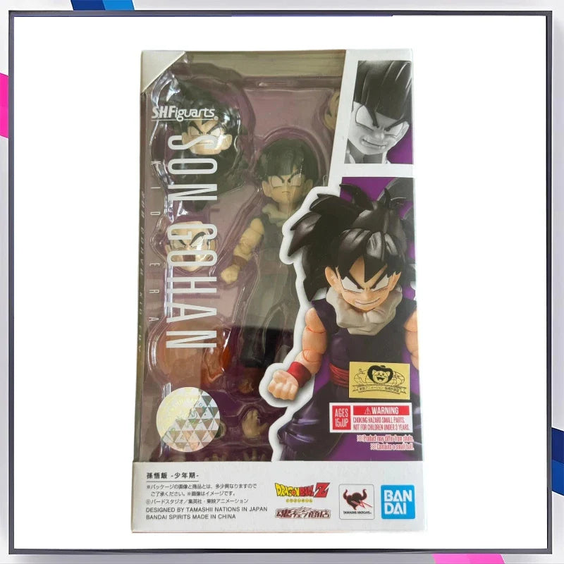 100% Original auf Lager BANDAI S.H.Figuarts Dragon Ball Z SHF Son Gohan Kinder Actionfigur Spielzeug aus PVC Sammlergeschenke