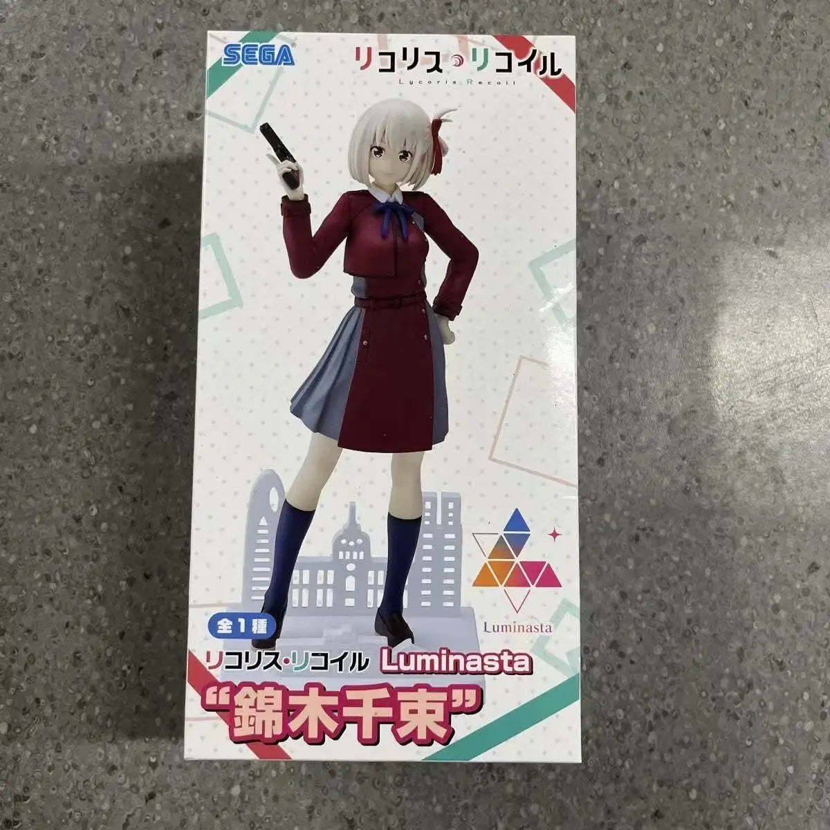 Genuine In Stock Original SEGA Luminasta Lycoris Recoil Anime Character Nishikigi Chisato Inoue Takina Children's Gift Model Toy