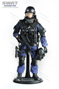 3 Styles Boys Gifts 1/6 SWAT Man Action Figure 30cm PVC Assaulter Attacker Breacher Point Soldier Model  Fans Collection Toys