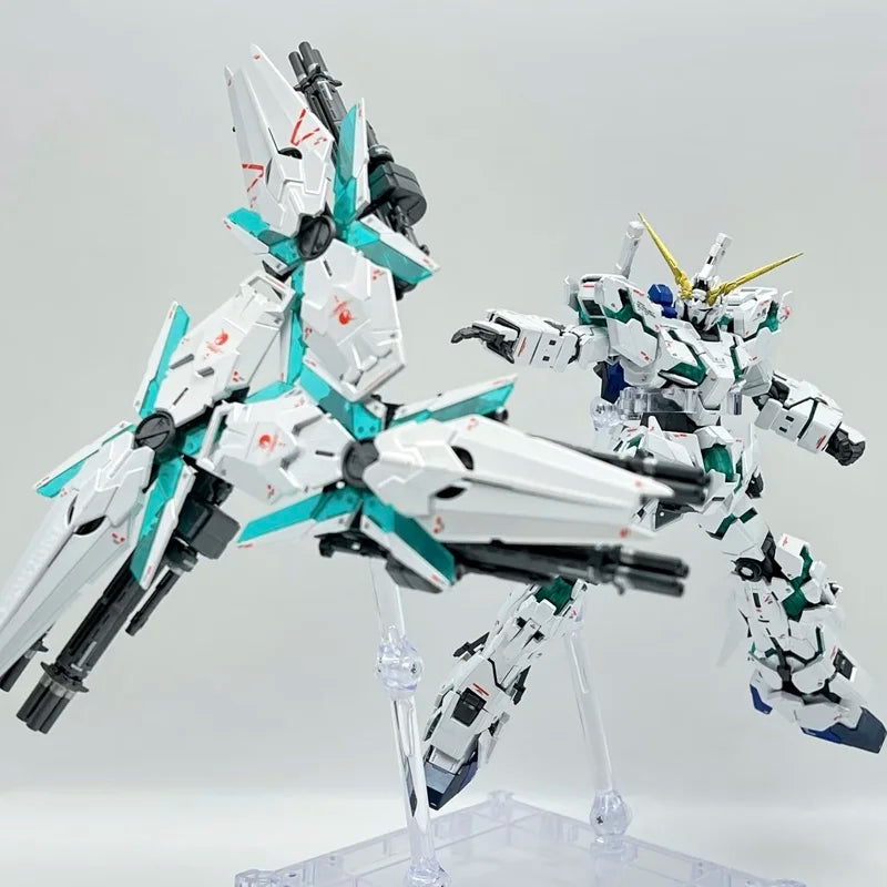 2025 New Daban Pg1/60 Unicorn Iv Final Battle Three Shields Water Decal Mecha Assembly Model Toy Collectible Action Figure Robot