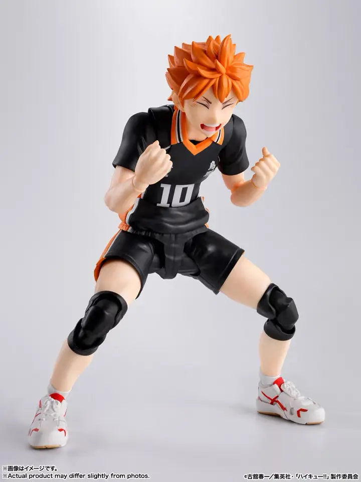 [In Stock] Bandai Sh Figuarts SHF No.10 Shoyo Hinata Karasuno High School Action Figures Anime Model Toys Figura