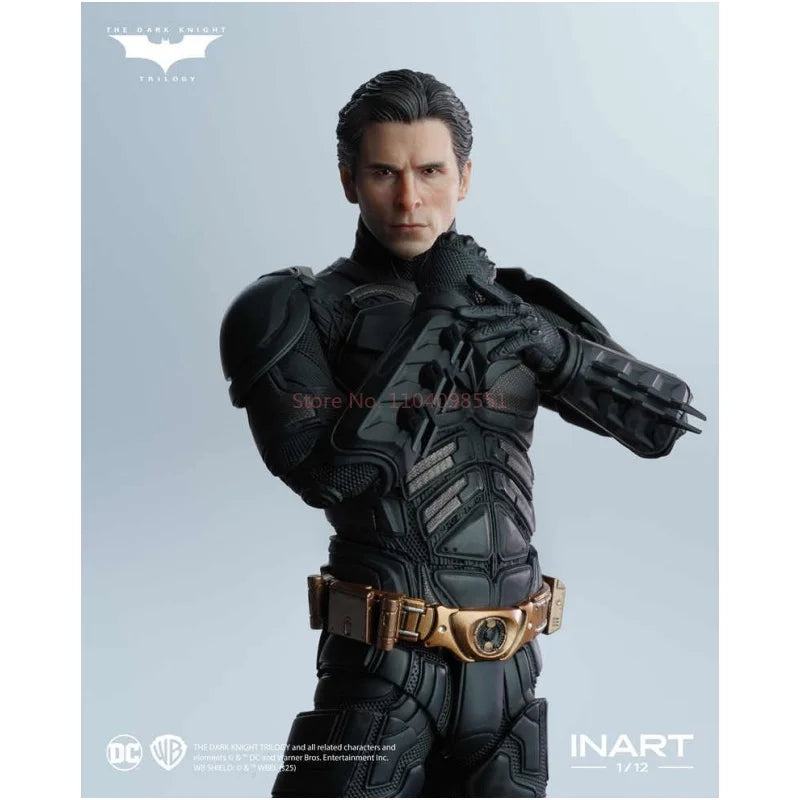 In Stock INART 1/12 Men Soldier Batman Christian Bale The Dark Knight Rises Eternal Fight Hero Collection Action Figure Model