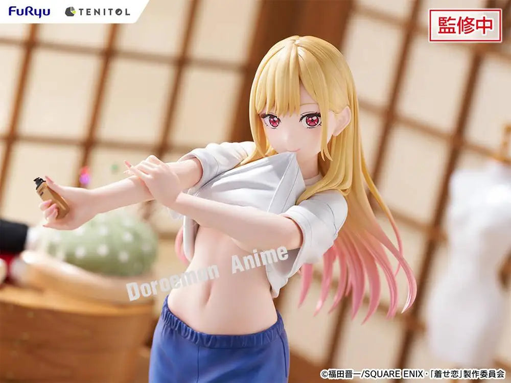 Pre-Order Original Furyu Tenitol Tall My Dress-Up Darling Marin Kitagawa Wakana Gojo Gym Clothes Anime Beauty Spicy Girl Figures