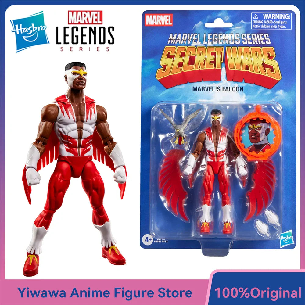Original NEU Hasbro Marvel Legends Series Secret Wars Marvel's Falcon 15cm Anime Actionfigur Modell Cardback Spielzeug