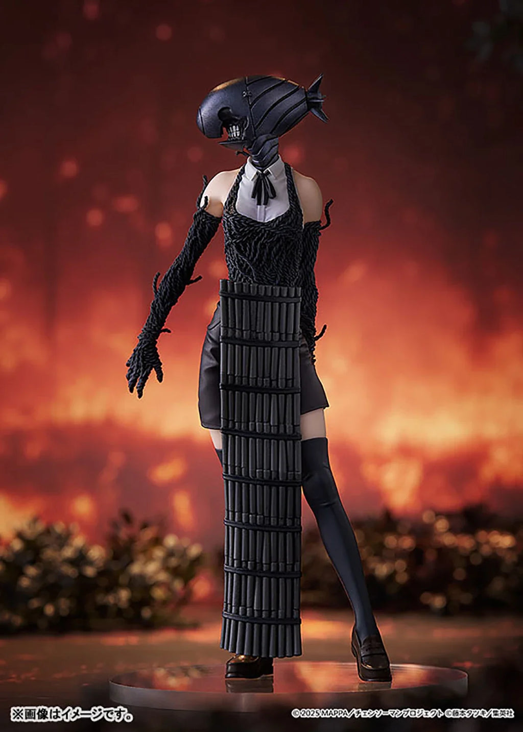Original Genuine Good Smile Company Prepainted Pop Up Parade Gekijouban Chainsaw Man: Reze Hen REZE H=165mm Figure Decoration