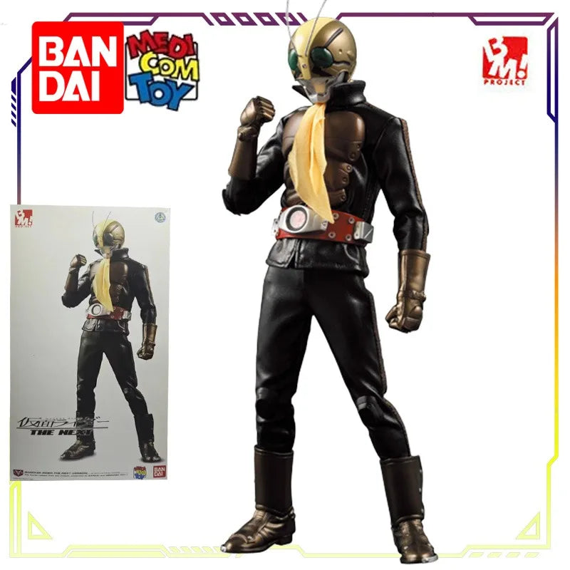 BANDAI+MEDICOM TOY Original Project BM! Leather Puppet RAH Series Toys Kamen Rider THE NEXT No.2 Anime Action Figure Model Toys