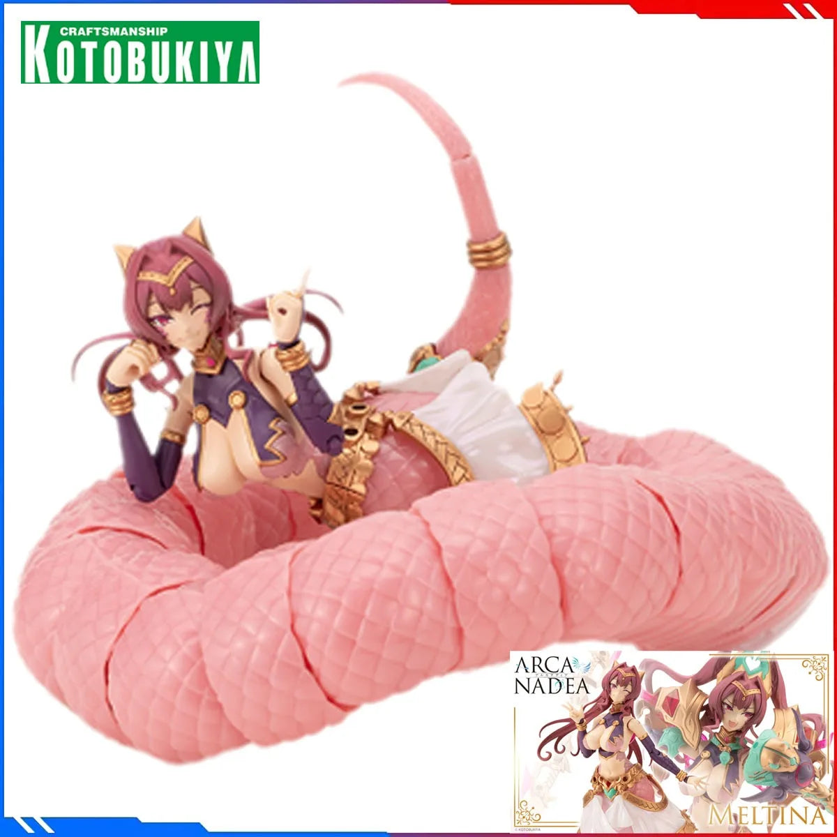 Kotobukiya Genuine Anime Model Kits ARCANADEA MELTINA 200mmToys Action Figure Assembly Model Gift for Boy Girl Christmas Present