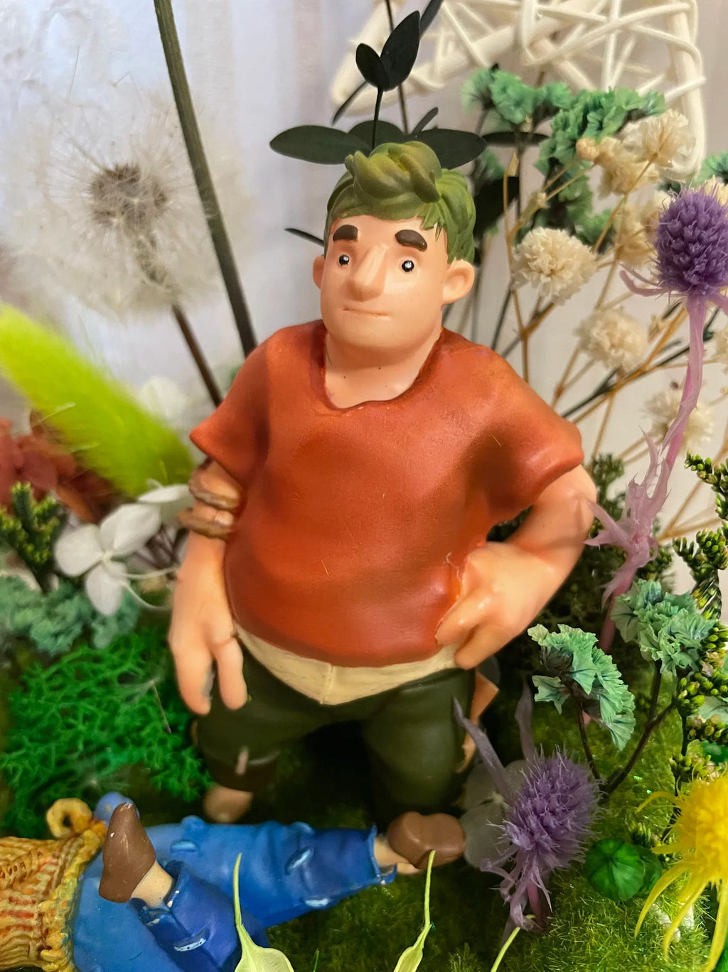It Takes Two Custom Collection Model with Base Birthday Gifts Toy Figures