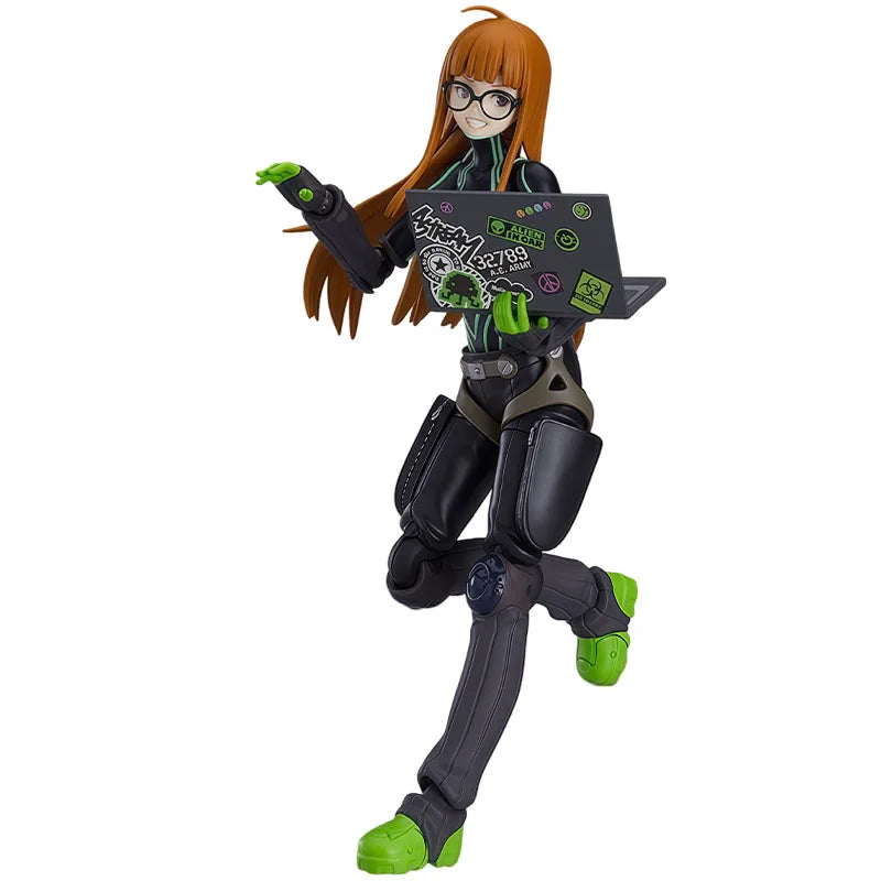 Max Factory Original Figma Sakura Futaba Navi Anime Action Figures Toys for Boys Christmas Gift Collectible Model Ornaments