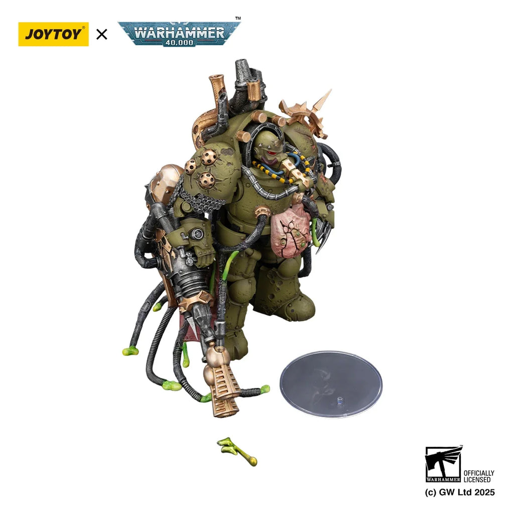 [Pre-order]JOYTOY Warhammer 40,000 1/18 Action Figure Death Guard Foul Blightspawn&Lord of Virulence 2PCS Model