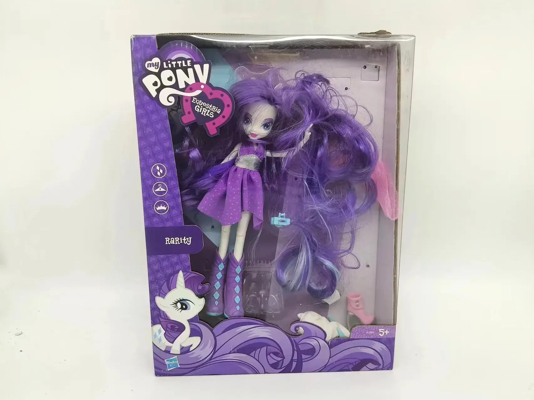 Original Genuine Hasbro My Little Pony Equestria Girls Collection Anime Figures Sunny Flare Sour Sweet Applejack Toy for Gift