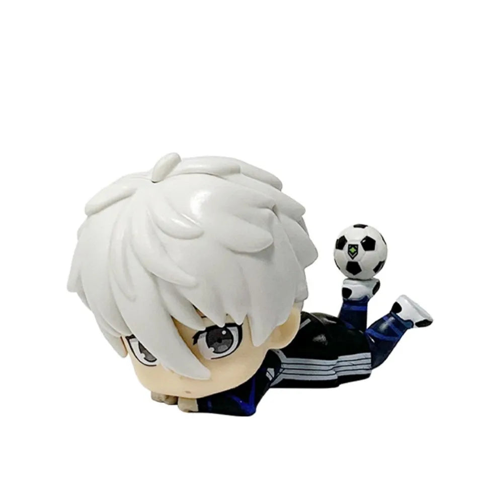 Blue Lock Anime Figure Isagi Yoichi Chigiri Hyoma Bachira Meguru Nagi Seishiro Action Figures Collection Model Figurine Doll Toy