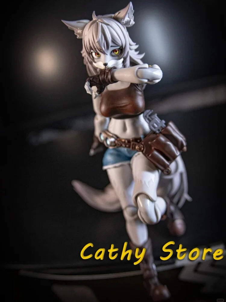 In Stock 1/12 Ladotoys Era-001 Liya-Alopex Fix Ver. Model Toys Collectible Fox Beautiful Girl Model Desktop Collect Toys Gifts
