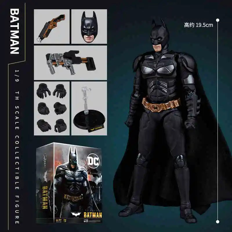 Hot Original Fondjoy Armored Batman Figure DC Justice League Figures Detective Comics 1/9 BATMAN PVC Model Joint Movable Kid Toy