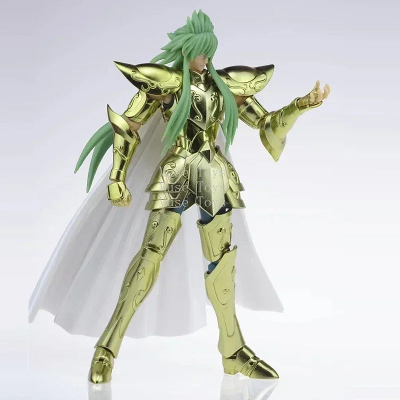 In Stock ShineTime/ST Model Saint Seiya Myth Cloth EX Aquarius Degel Gold Lost Canvas/LC Knights of The Zodiac Action Figure