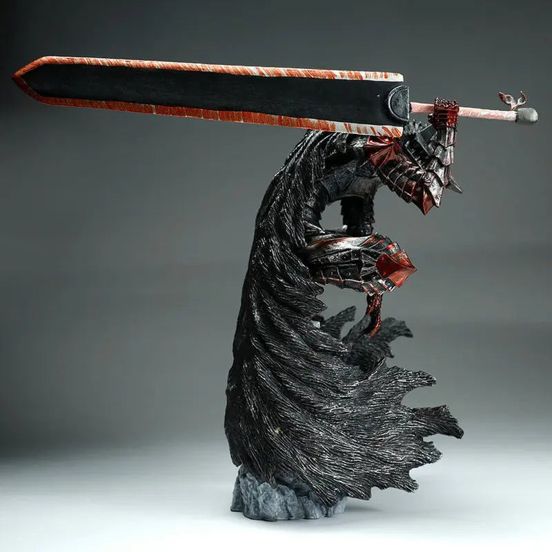 2025 Berserk Mad Warrior Worn Battle Damaged Version Action Figure Model Statue Sword Wind Legend Collectible Toy Acg Decoration
