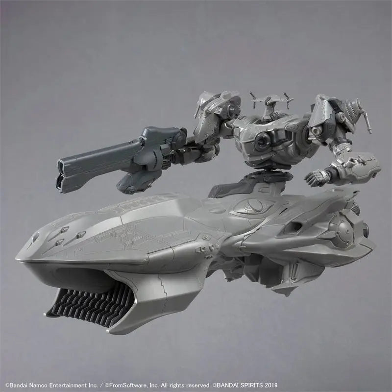 Genuine Bandai Model Kit 30MM Armored Core VI Fires of Rubicon Arquebus Add VE-40A Anime Action Figure Collection Assembly Model