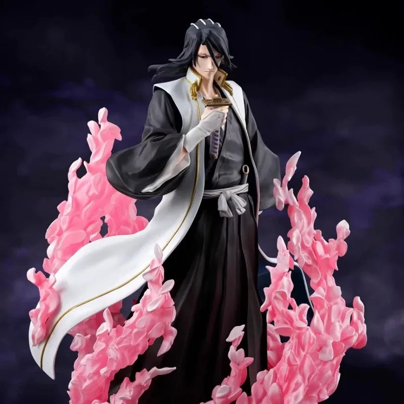 100%Original in Stock Bandai BLEACH Figuarts Zero Kuchiki Byakuya Anime Character Model Toys Desktop Ornaments Collection Gifts